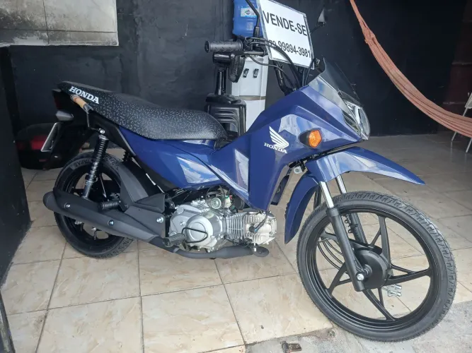 POP 110 I ES AZUL 2027 VD/TRC em moto