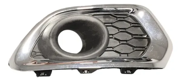Moldura Farol Milha Esq. Renault Sandero Logan 2015 A 21 Preto Esquerdo