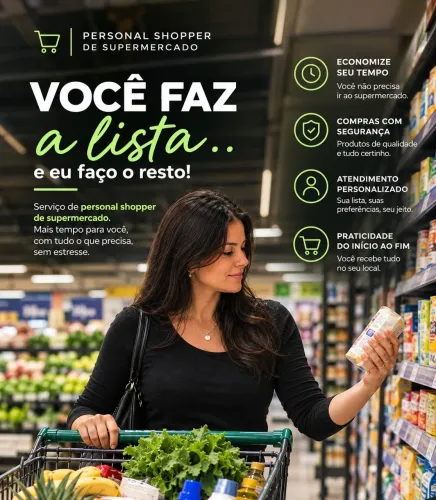 PERSONAL SHOPPER - FAÇO SUA COMPRA NO SUPERMERCADO
