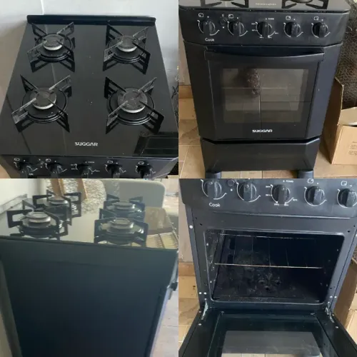 Fogão Suggar 4 Bocas Preto - Excelente Estado ?