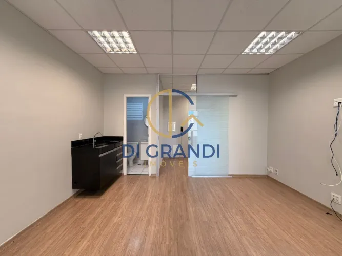 Sala comercial em condomínio para locação em Campinas-SP, bairro Galleria: 2 salas, 1 banh
