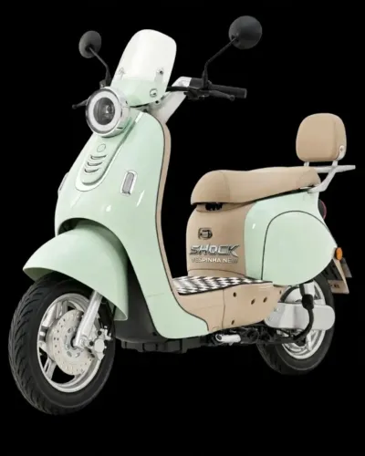 Scooter Eletrica Vespinha New 1000w Bateria Litio 60v 20ah autonomia 50km