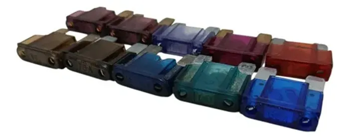 Kit 10 Fusivel Maxi Sortido 50a 60a 70a 90a 100a Colorido