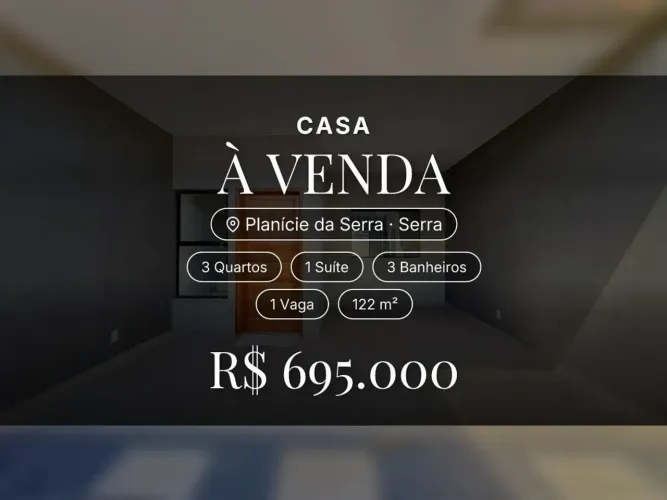 Casa Espetacular no Planície da Serra: Ideal para Famílias que Buscam Conforto!