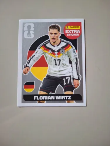 Florian Wirtz Silver Extra Sticker Panini Copa 2026 Rara