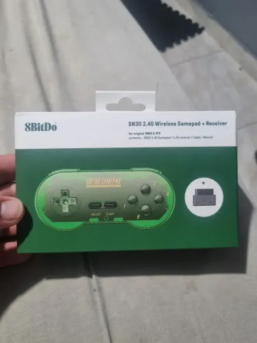 Controle super nintendo sem fio