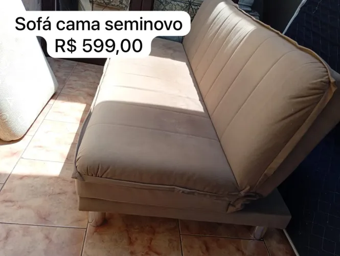 Sofá Cama SEMINOVO - ENTREGO