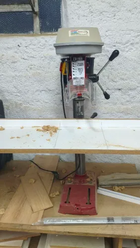 Furadeira de bancada motomil 