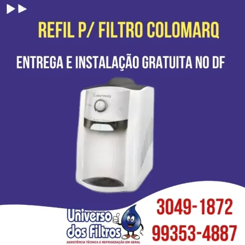 Refil para Filtro Colormaq em Brasília | Entrega e Instalação Gratuita