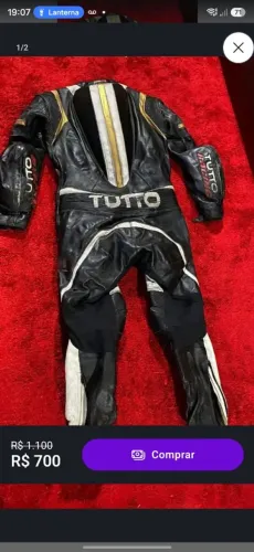 Macacão profissional MotoGP Tutto