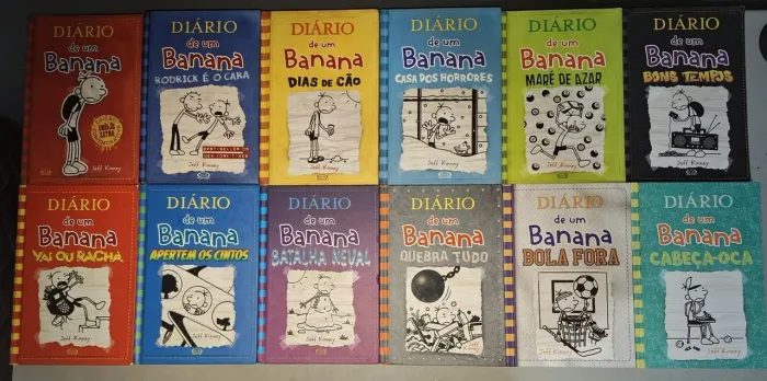Coleção Diário de um Banana - 12 Livros