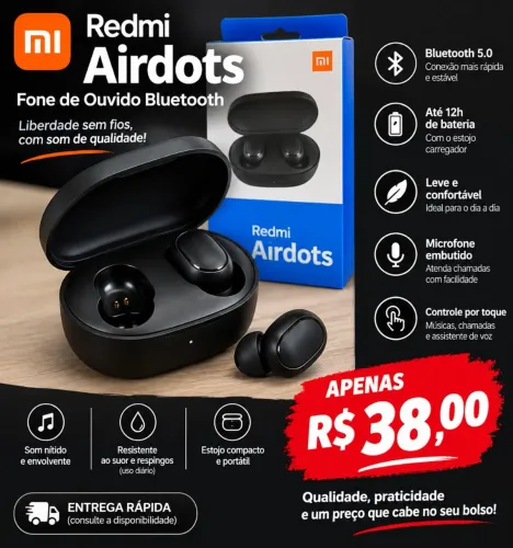 Fone bluetooth