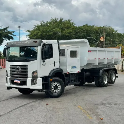 VW 24.260 CAMINHÃO TRUCK CAÇAMBA 2023