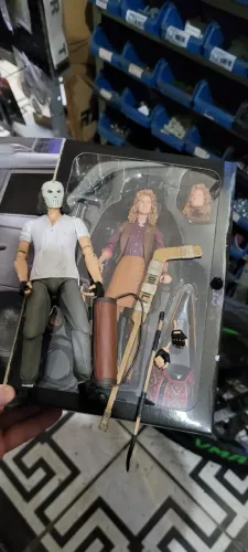 Neca action figure April e casey jones tartarugas ninjas
