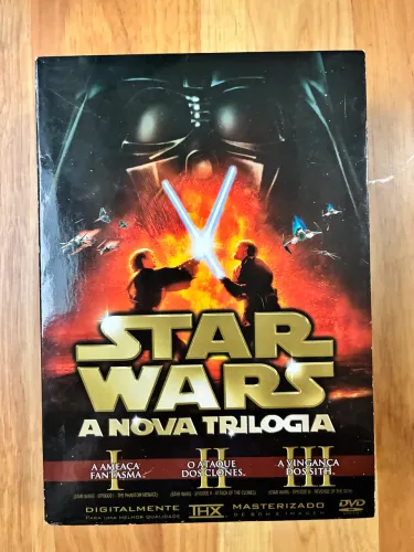 BOX DVD Star Wars: a nova trilogia 