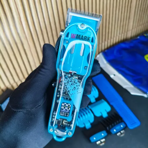 MÁQUINA DE CORTE PROFISSIONAL WMARK COM BASE DE CARREGAMENTO