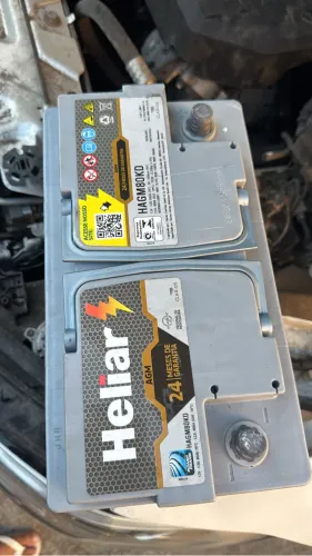 Bateria automotivo 80amp start stop