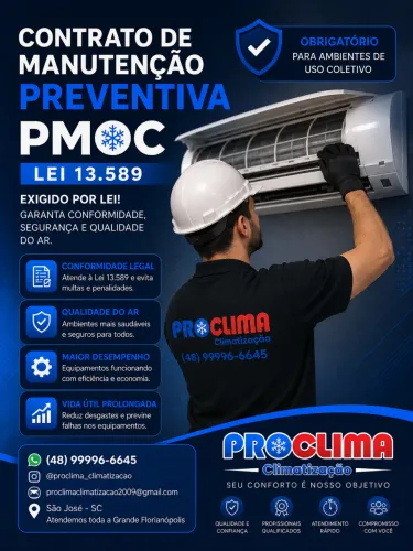 Manutenção preventiva ar condicionado 