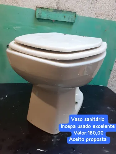Vaso sanitário incepa Branco! Aceito proposta