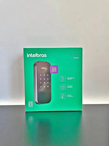 Fechadura Digital Intelbras de Sobrepor Nova Lacrada a Pronta Entrega