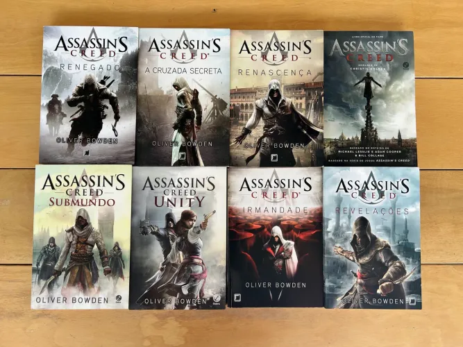 Coleção 8 livros Assassin?s Creed