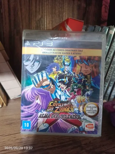 Jogo Cavaleiros do Zodíaco Alma dos Soldados PS3 (Mídia Física Original)