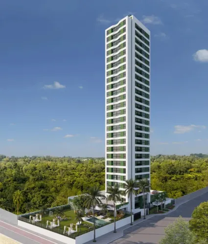 PIEDADE - Jaboatão dos Guararapes - Apartamento com 54 m² 2 quartos, condomínio clube com