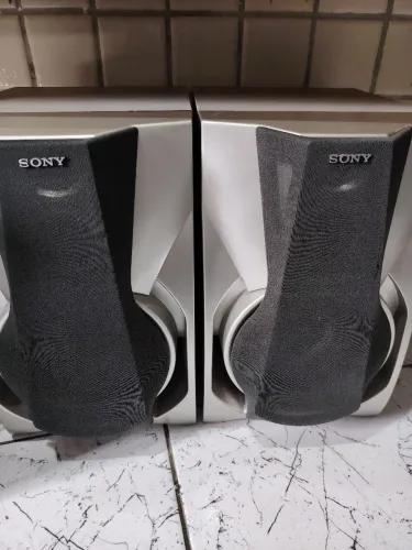 Par de caixa Sony 
