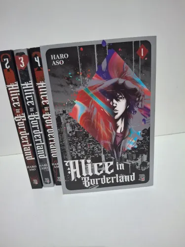 Mangá de Alice in Bordeland português do 1 ao 7 usados