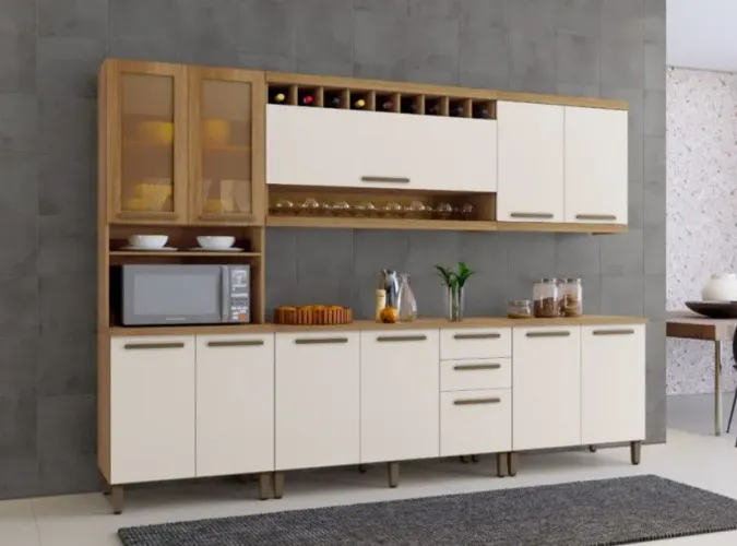 Cozinha Modulada Helena! Pronta Entrega!