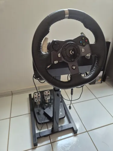 Volante Logitech G920 + Pedal + Cockpit