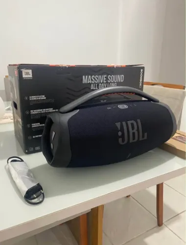 Jbl boombox 3 semi nova