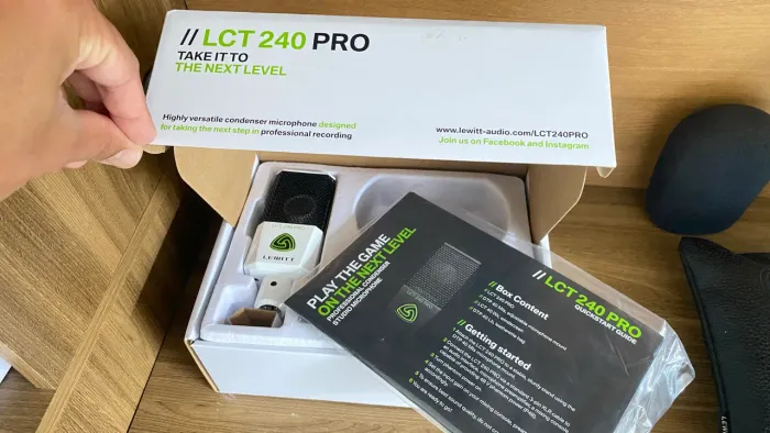 Microfone Lewitt profissional
