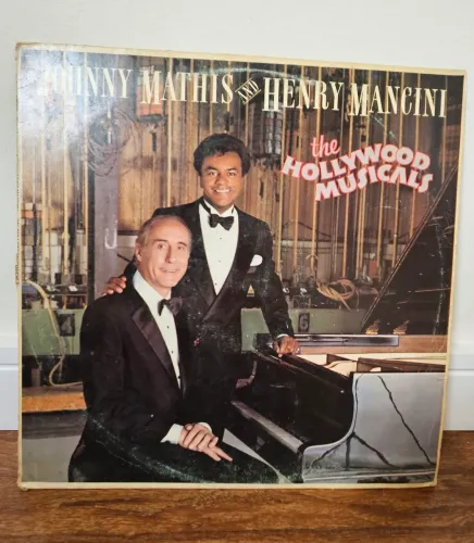 LP Johnny Mathis e Henry Mancini - The Hollywood Musicals (1986) Columbia