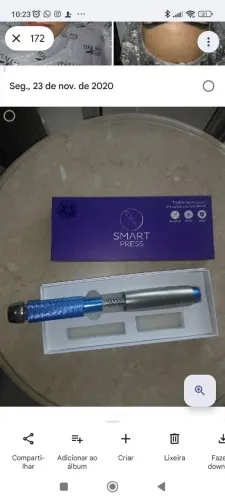 Vendo uma caneta pressurizada.