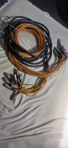 Multicabos de audio de 10 vias