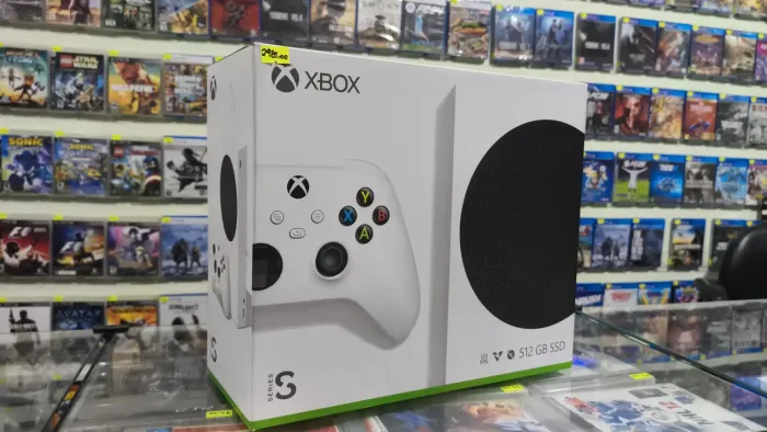 Xbox Series S novo lacrado, console de nova geração totalmente digital