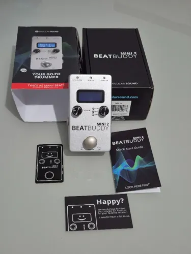 BeatBuddy Mini 2 - Singular Sound - Pedal Bateria Eletrônica (na caixa)