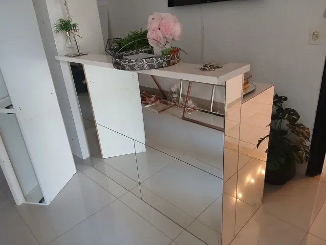 Balcão de recepção