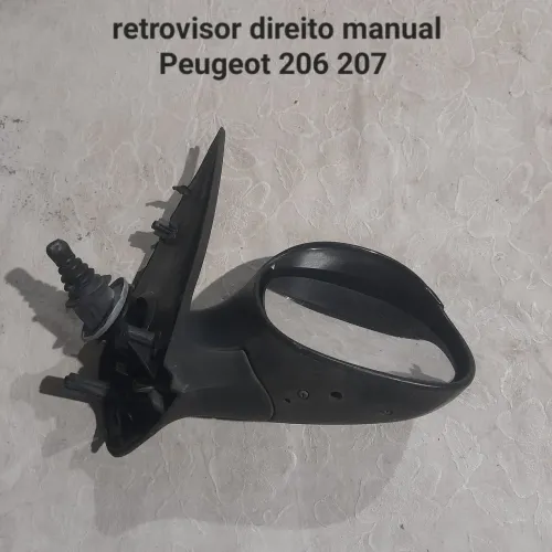 Retrovisor Peugeot 206 207 manual original