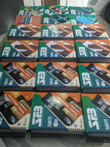 Apostilas Livros Pré universitário Ensino médio SFB turbo 6.0 3ª ano