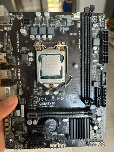 Processador i3-7100 e placa mãe h110