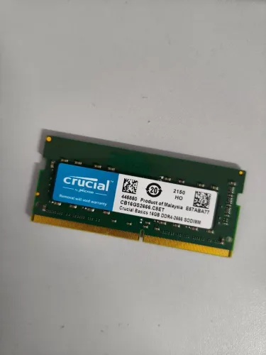 Memória RAM Crucial 16GB 2666hz