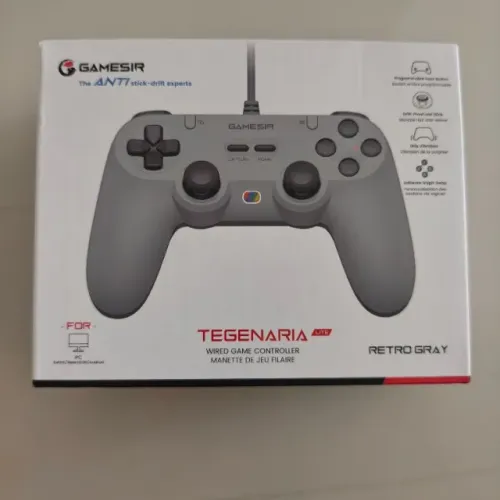 Controle Gamesir Tengenaria Hall Effect, 1000Hz Polling Rate, Anti-drift, com fio, Switch