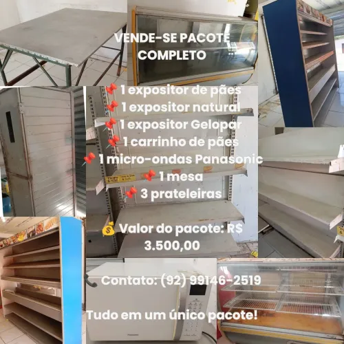Equipamentos de padaria