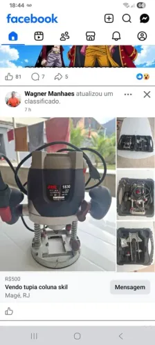 Vendo tupia coluna skil
