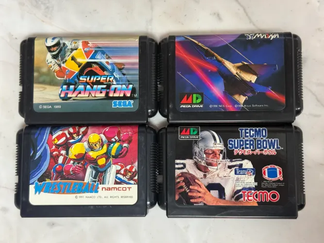 Lote de games Sega Mega Drive