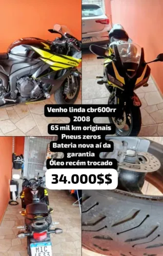 Vendo cbr 600 rr