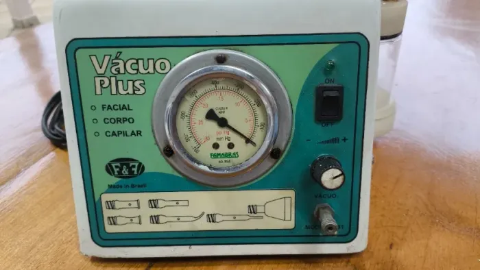 Aparelho Vacuoterapia e Endermologia Vácuo Plus F&F - Funcionando 100%