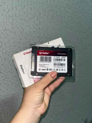 VENDO SSD 256GB KINGSPEC !NUNCA USADO! 
